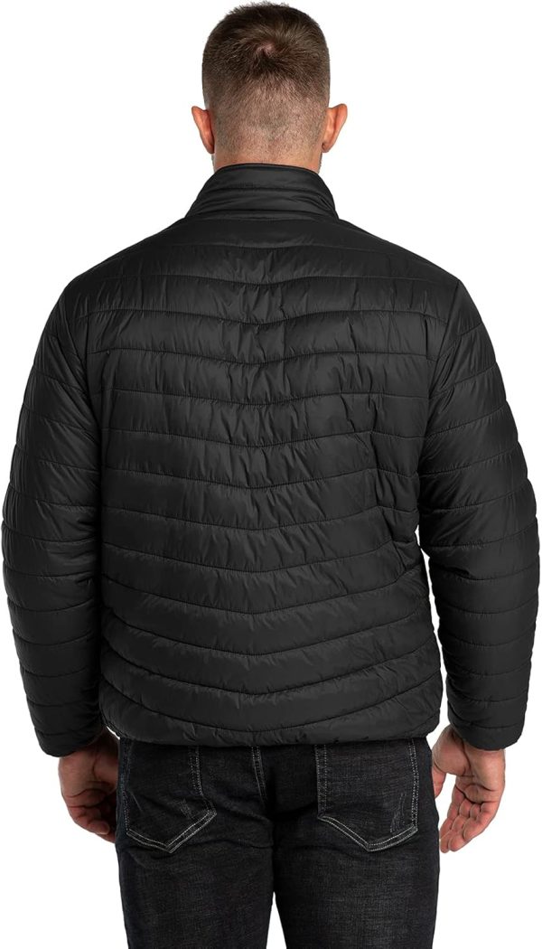 33,000ft Men's Puffer Jacket Lightweight Packable Winter Jacket - Image 4