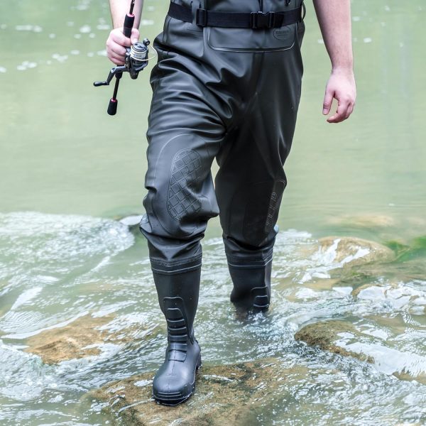 Fishing Waders for Men with Boots, Chest Waders, PVC Waterproof Waders for Hunting - Image 5